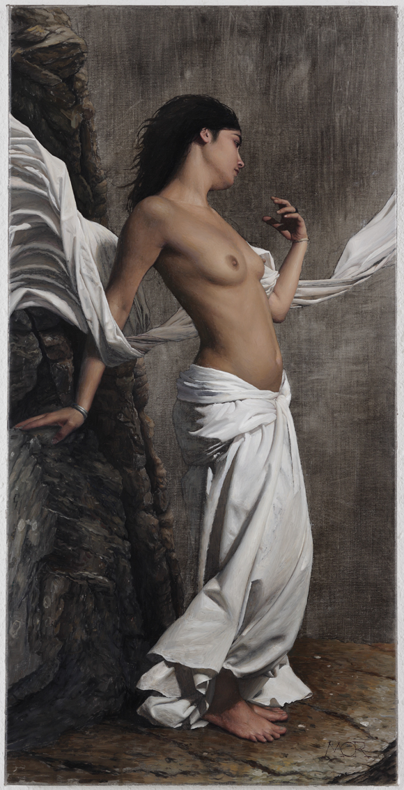 Andrómeda_80x40cm (31.5x15.7in)_Oil on Canvas