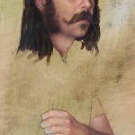 sketch of Diego for "Hussar"/ Boceto de Diego para "Hussar"_Oil on linen