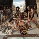 The Beheading of Saint John the Baptist_150cmx200cm_59x78,74In_Oil on Linen